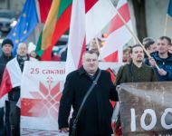 Белорусы Литвы отметили столетие восстановление независимости этнической Родины